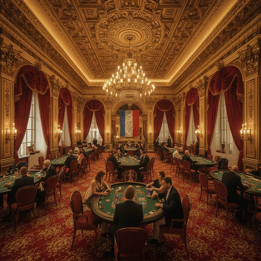 Le casino et le drapeau français PURE CASINO